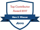 Top Contributor Award 2017 Maro S.Wiesner